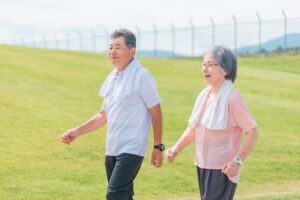 元気なシニア